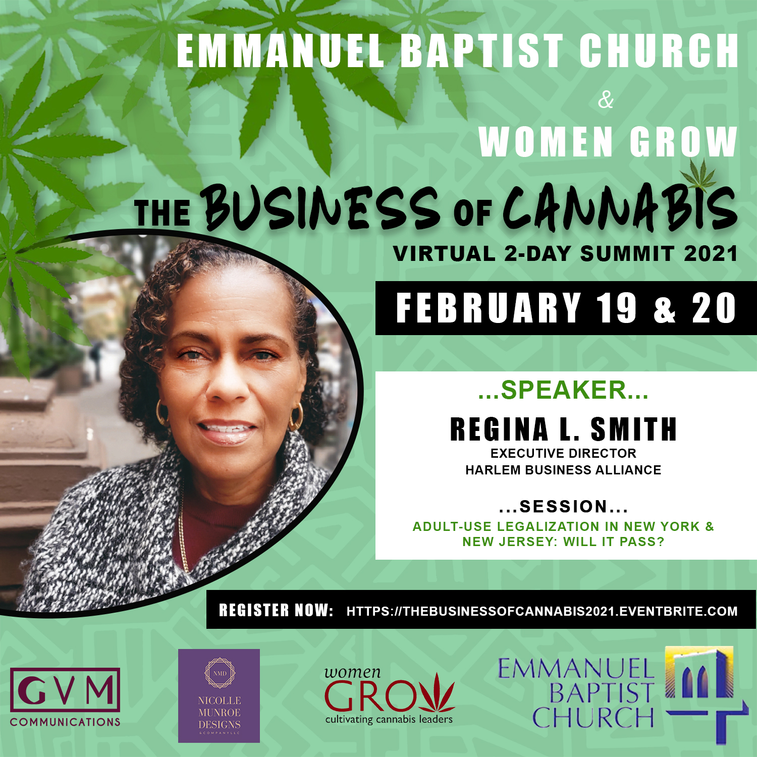 The Business of Cannabis: Virtual 2-Day Summit 2021 - Harlem Business ...